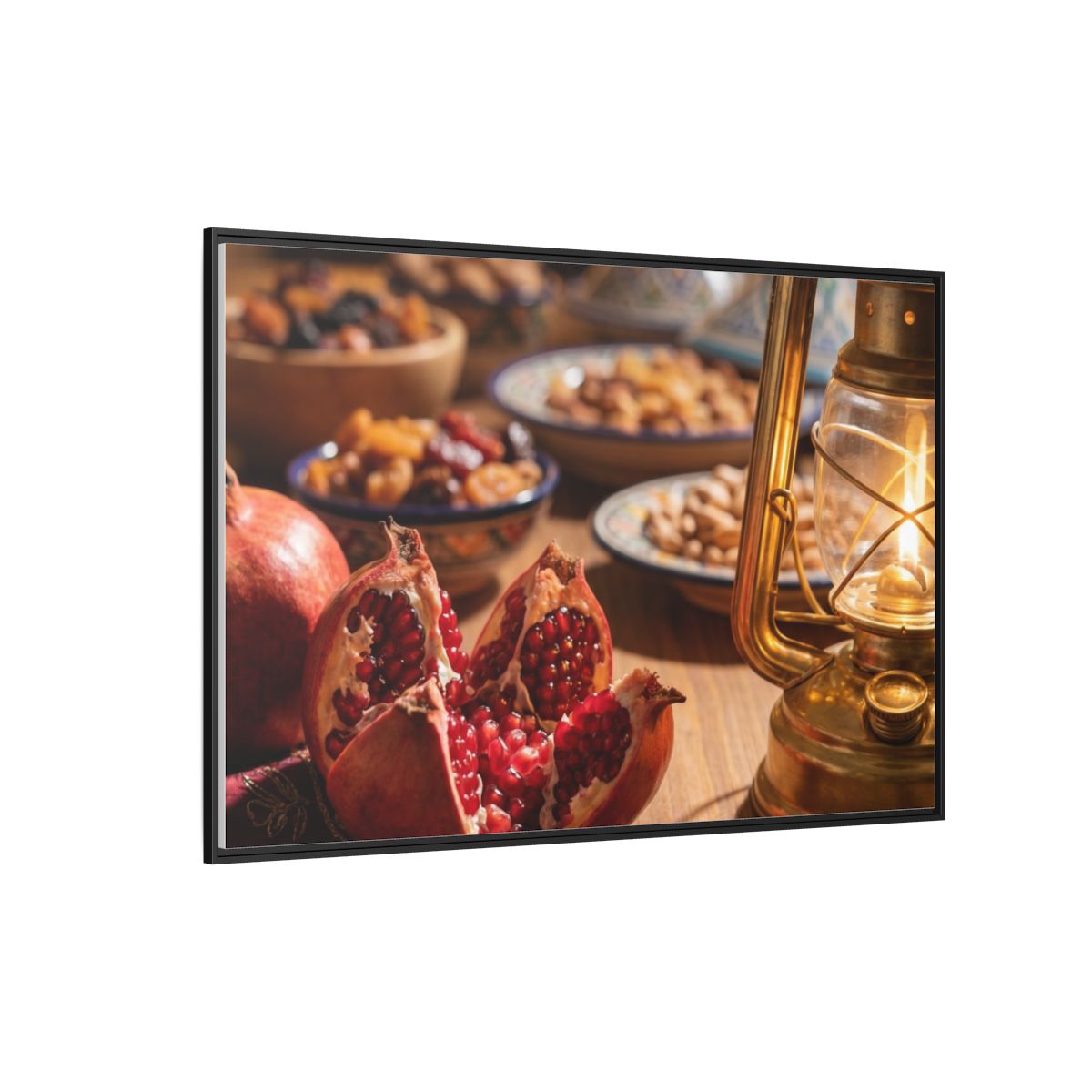 Matte Canvas Framed - Twilight Harvest (10×8, 12×9, 14×11......