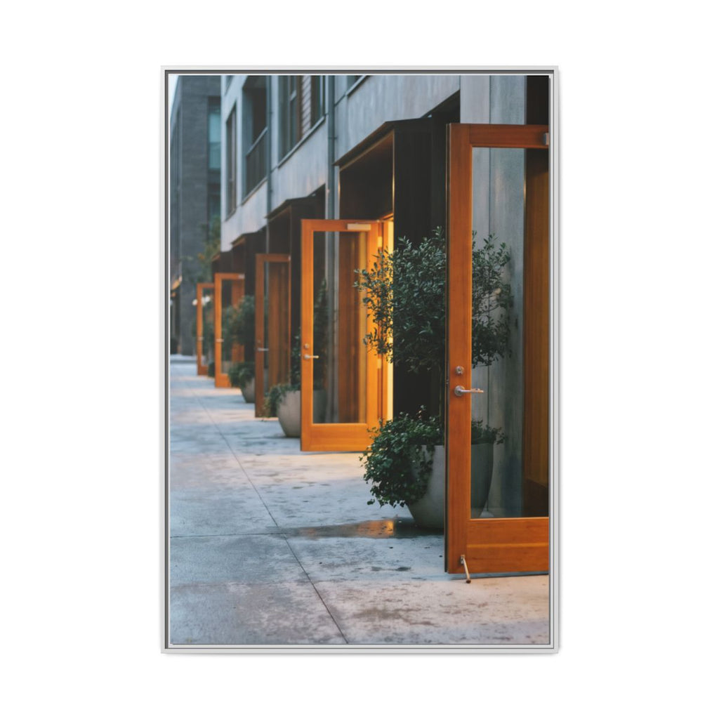 Matte Canvas, Framed - Twilight Promenade (8×10, 9×12... |...