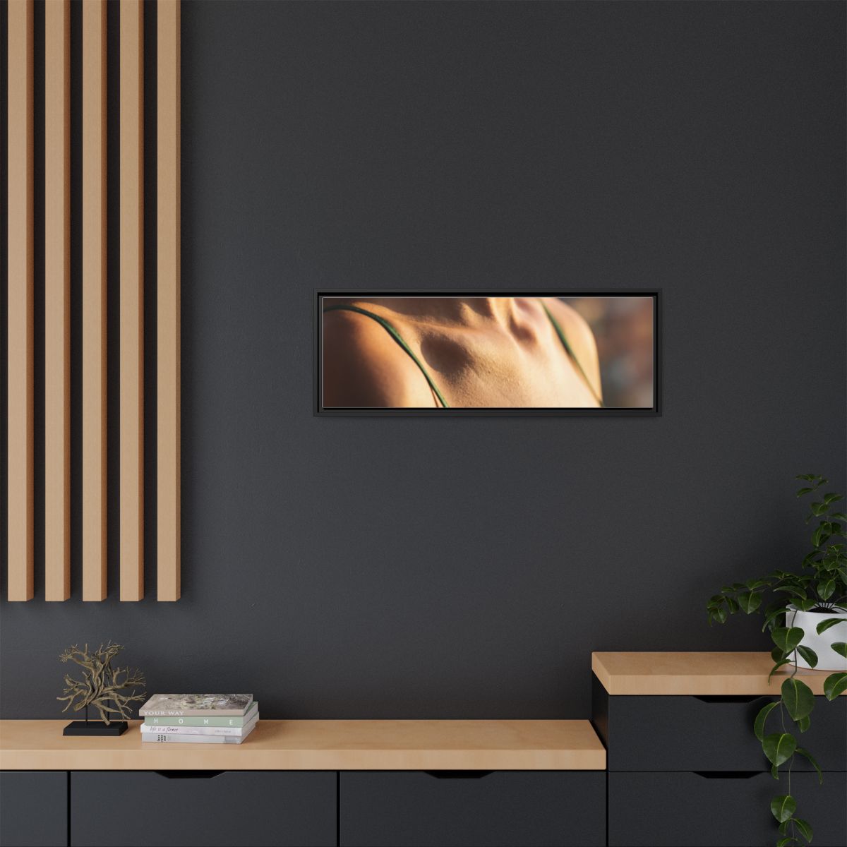 Matte Canvas Framed - Golden Hour Portrait