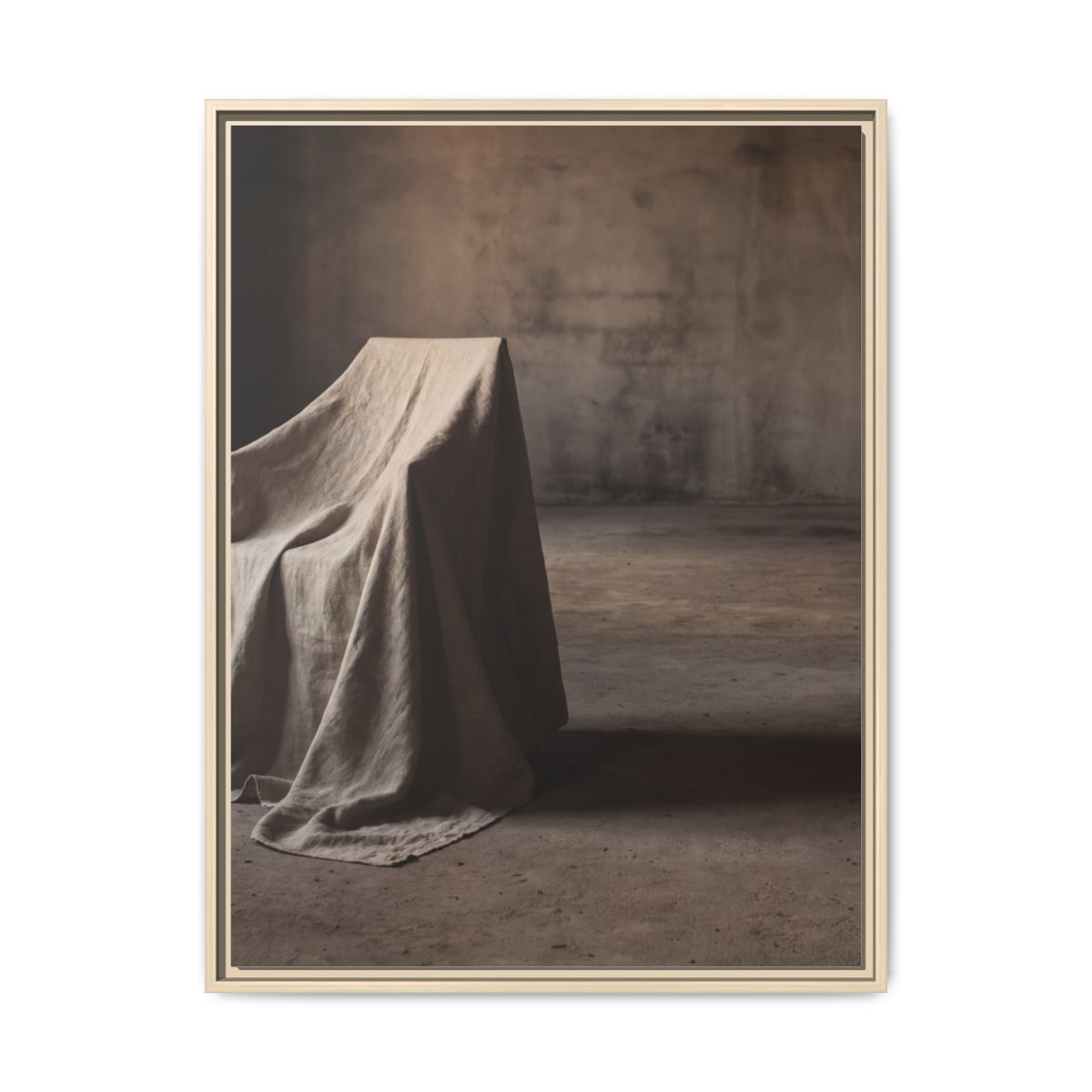Framed Matte Canvas - Echoes of Calm