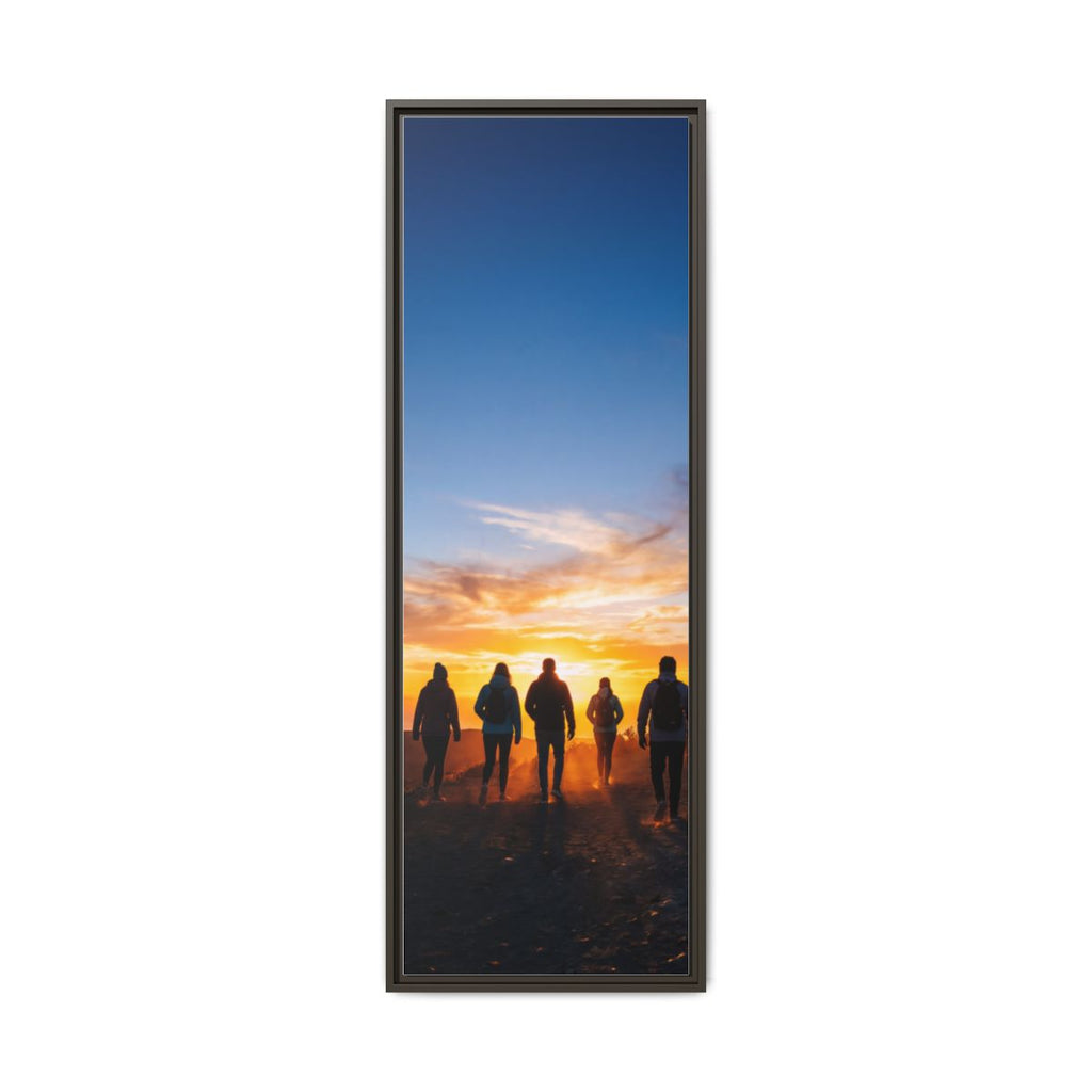 Matte Canvas, Framed - Epic Dawn Trek