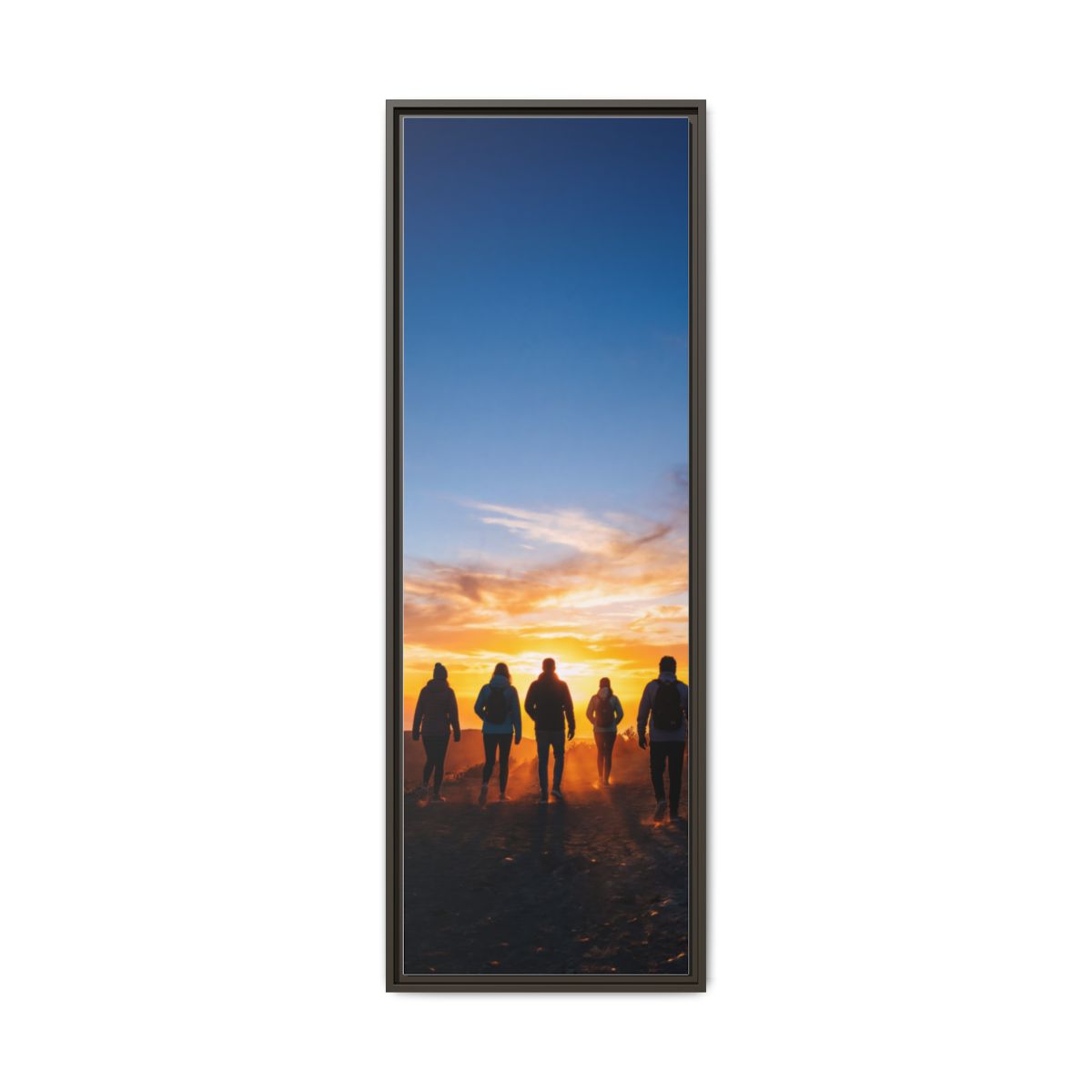 Matte Canvas, Framed - Epic Dawn Trek