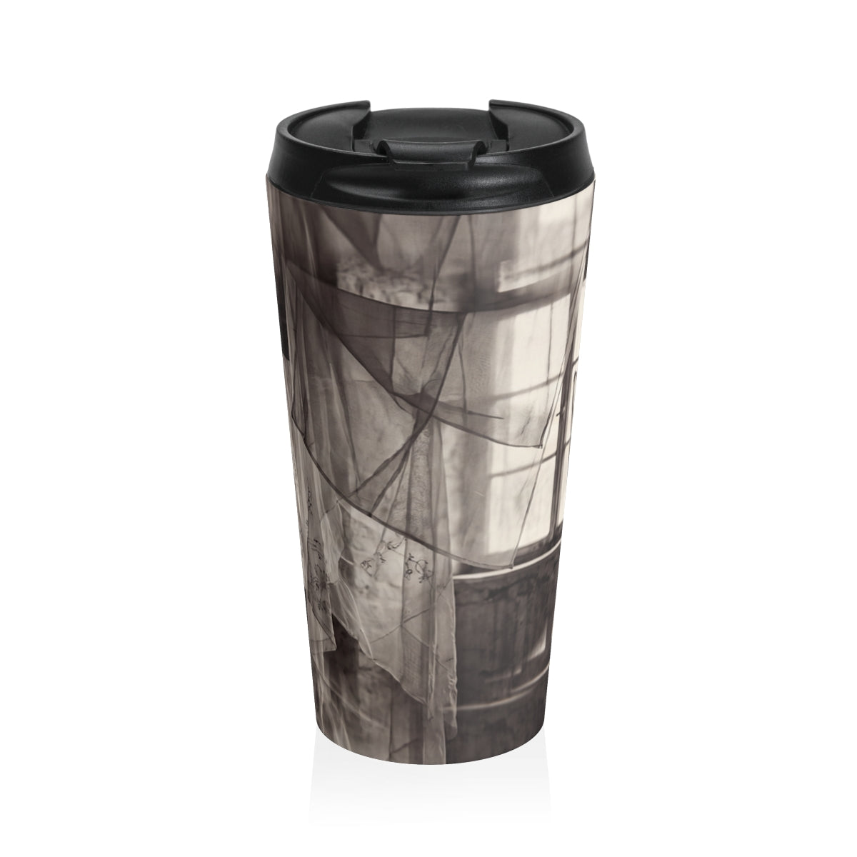 Stainless Steel Travel Mug - Spectral Veils | Echovira...