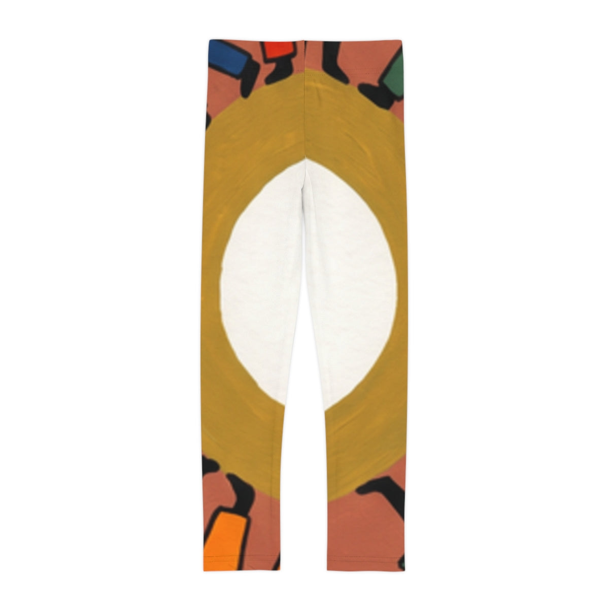 Kids Leggings - Unity Mandala Folk Art | Echovira Gallery