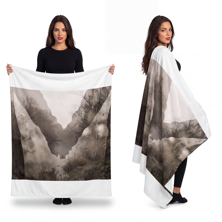 Velveteen Blanket - Whispering Mist