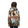 Children's Hoodie with Silver Cuff and Prismatic Art