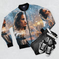 Men's Bomber Jacket - Winter Cello | Echovira Gallery