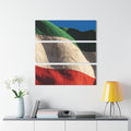 Triptych Acrylic Print - Lion & Sun — Landscape