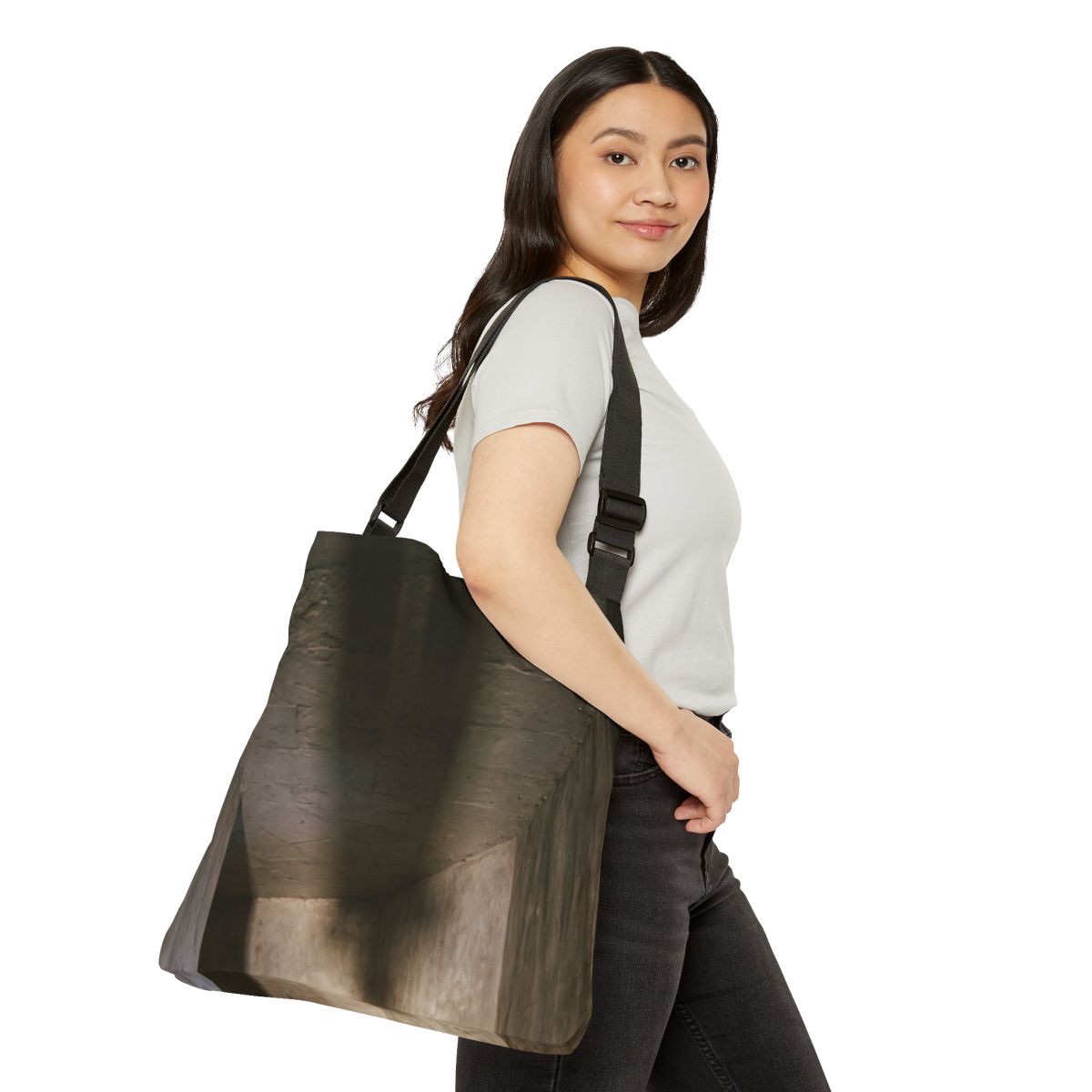 Adjustable Tote Bag - Shadows of the Citadel moody... |...
