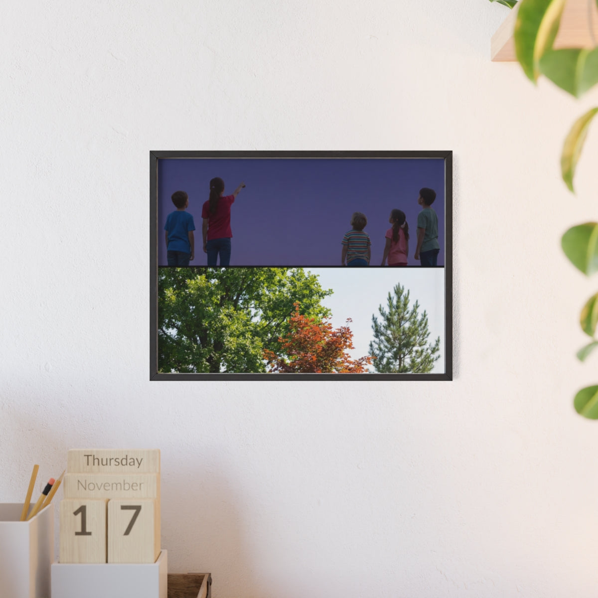 Posters with Wooden Frame - Woodland Explorer