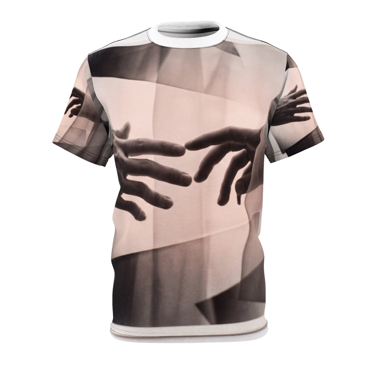 Women's Cut & Sew Tee - Ethereal Reaching Hands