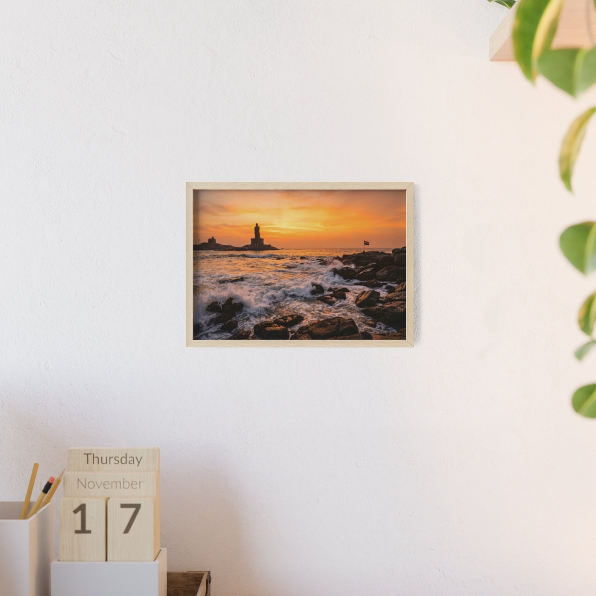 Framed Poster - Golden Hour Horizon