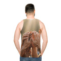 Men's Unisex Tank Top - Golden Rays of Unity Wall Art |...