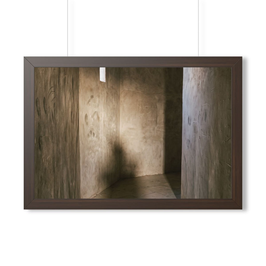 Framed Horizontal Poster - Shadows of the Citadel moody... |...