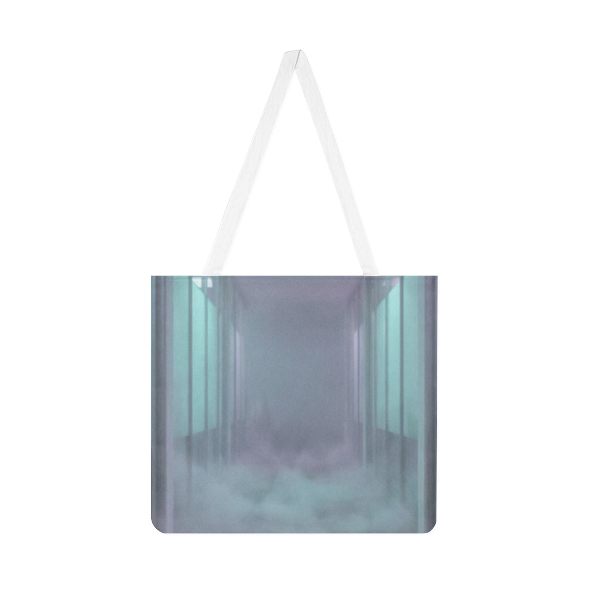 Shoulder Tote Bag - Liminal Corridor Fog Art Print |...