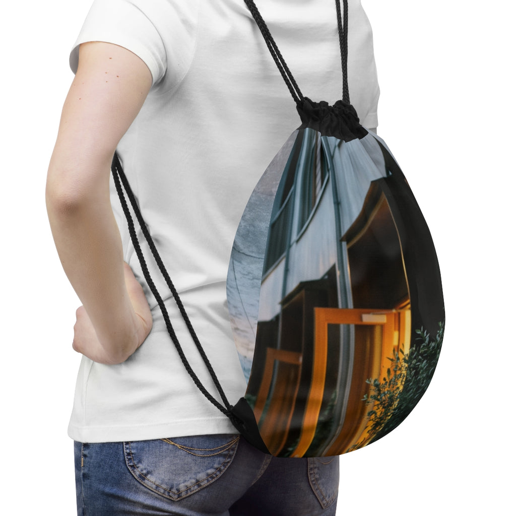 Drawstring Bag - Twilight Walkway Gym Pack | Echovira...