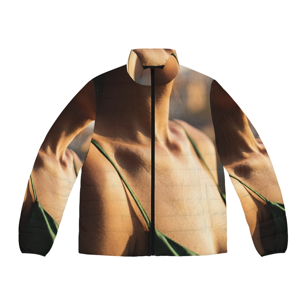 Men's Puffer Jacket - Sunlit Winter Armor