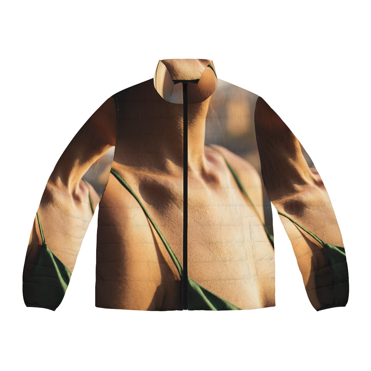Men's Puffer Jacket - Sunlit Winter Armor