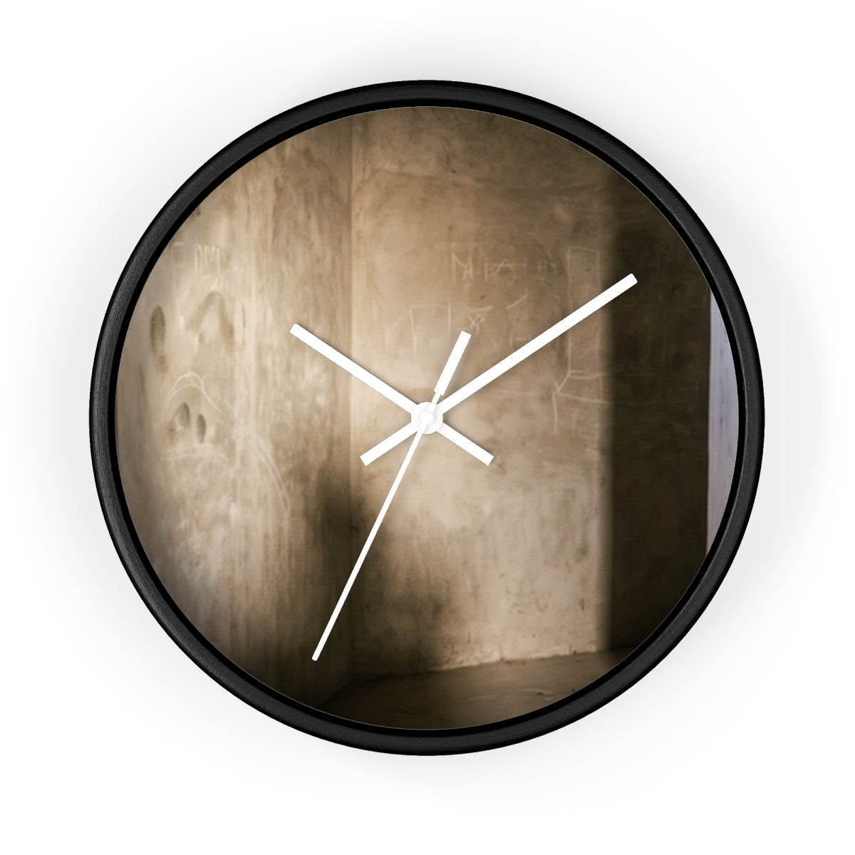Wall Clock - Shadows of the Citadel moody architectural... |...