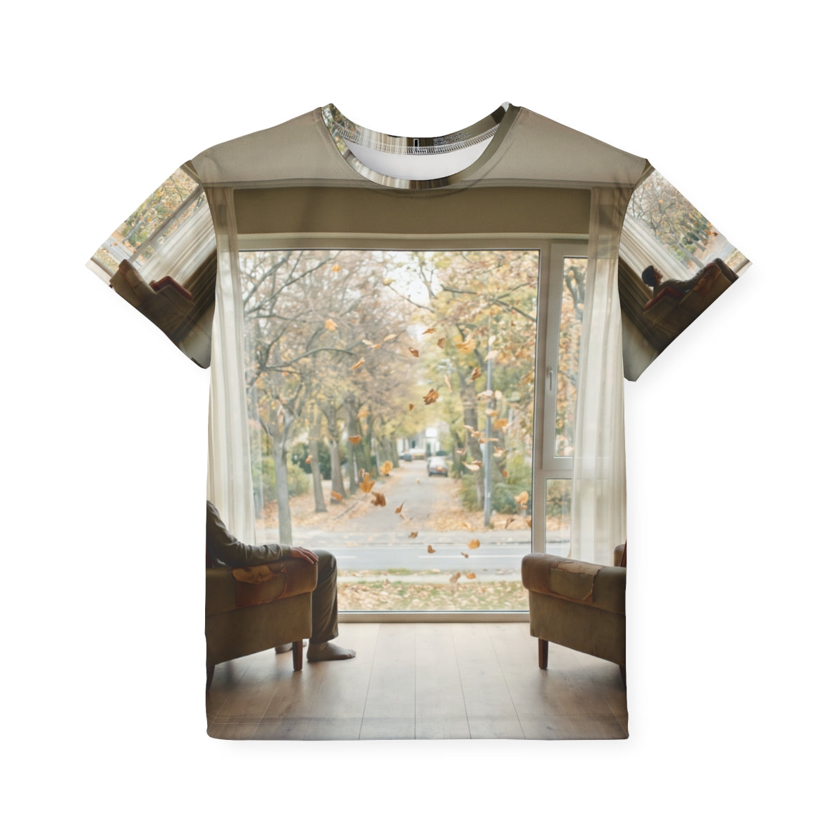 Kids Sports Jersey Autumn Window Art