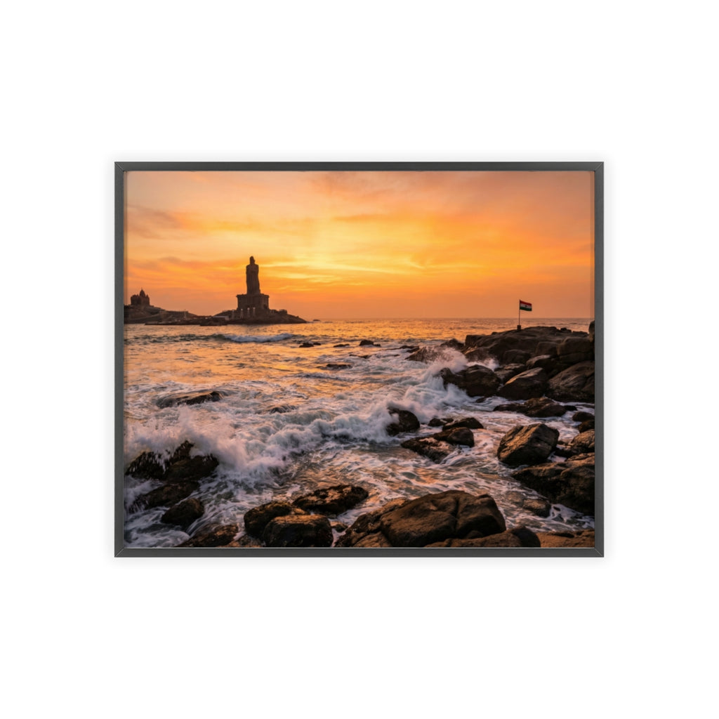 Framed Poster - Golden Hour Horizon