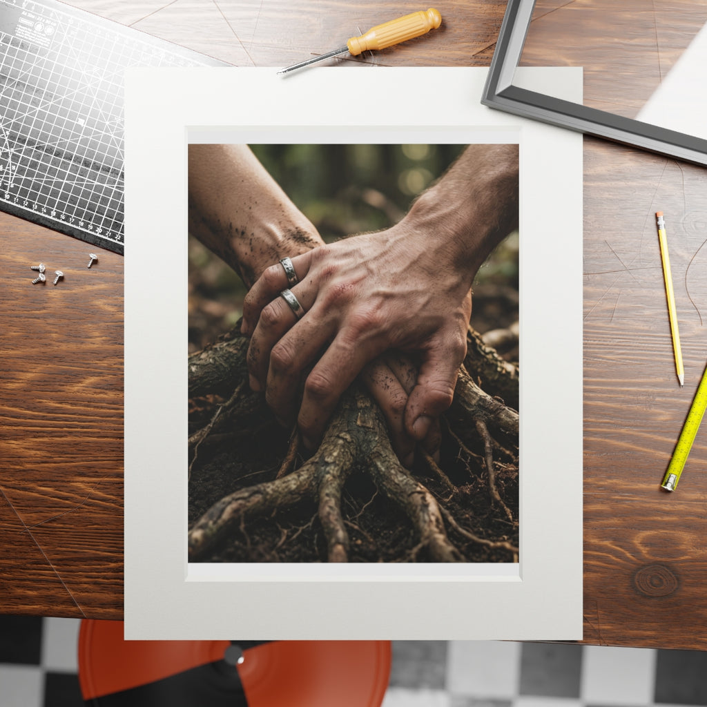 Portrait Fine Art Prints Forest Roots & Hands