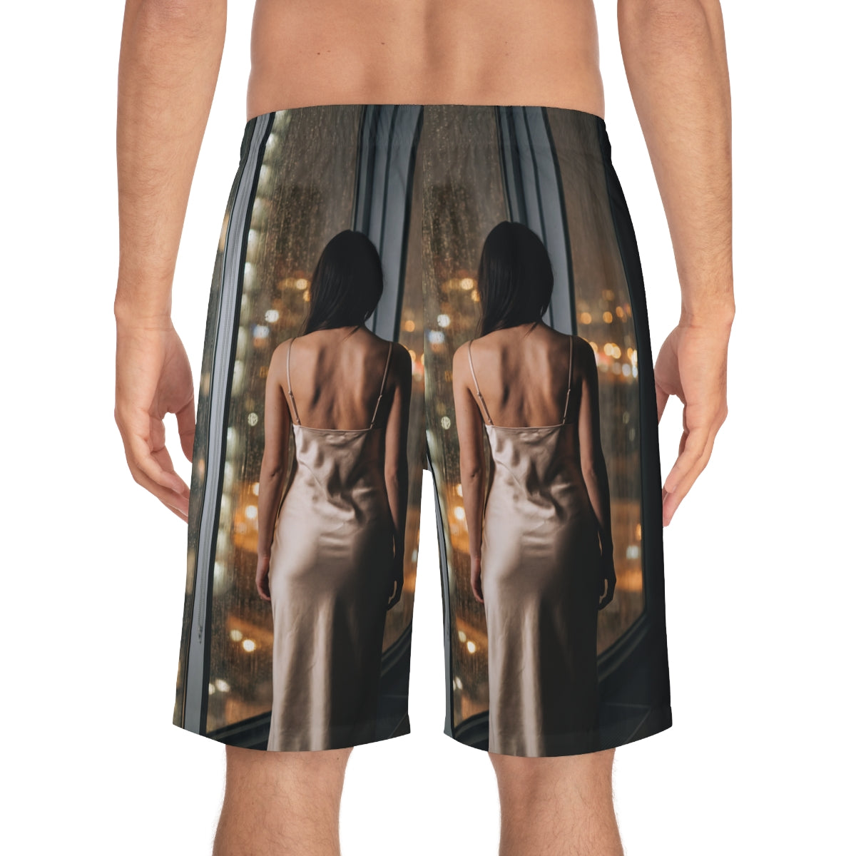 Men's Board Shorts - Dusk Surf Mood