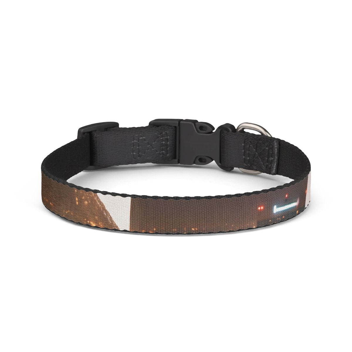 Clip-on Pet Collar - City Twilight Lights | Echovira Gallery