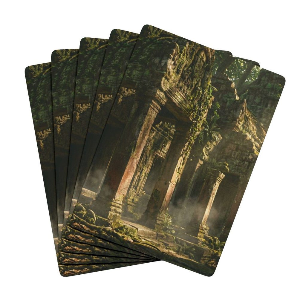 Poker Playing Cards - Lost Temple Deck | Echovira Gallery