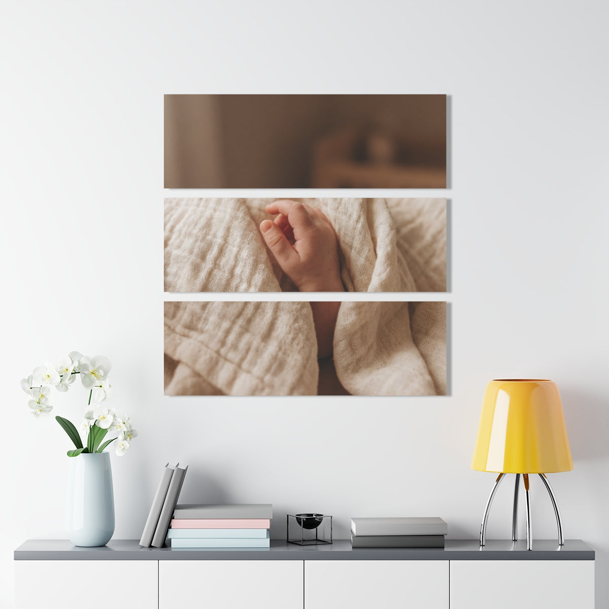 Triptych Acrylic Prints - Nursery Calm — Landscape