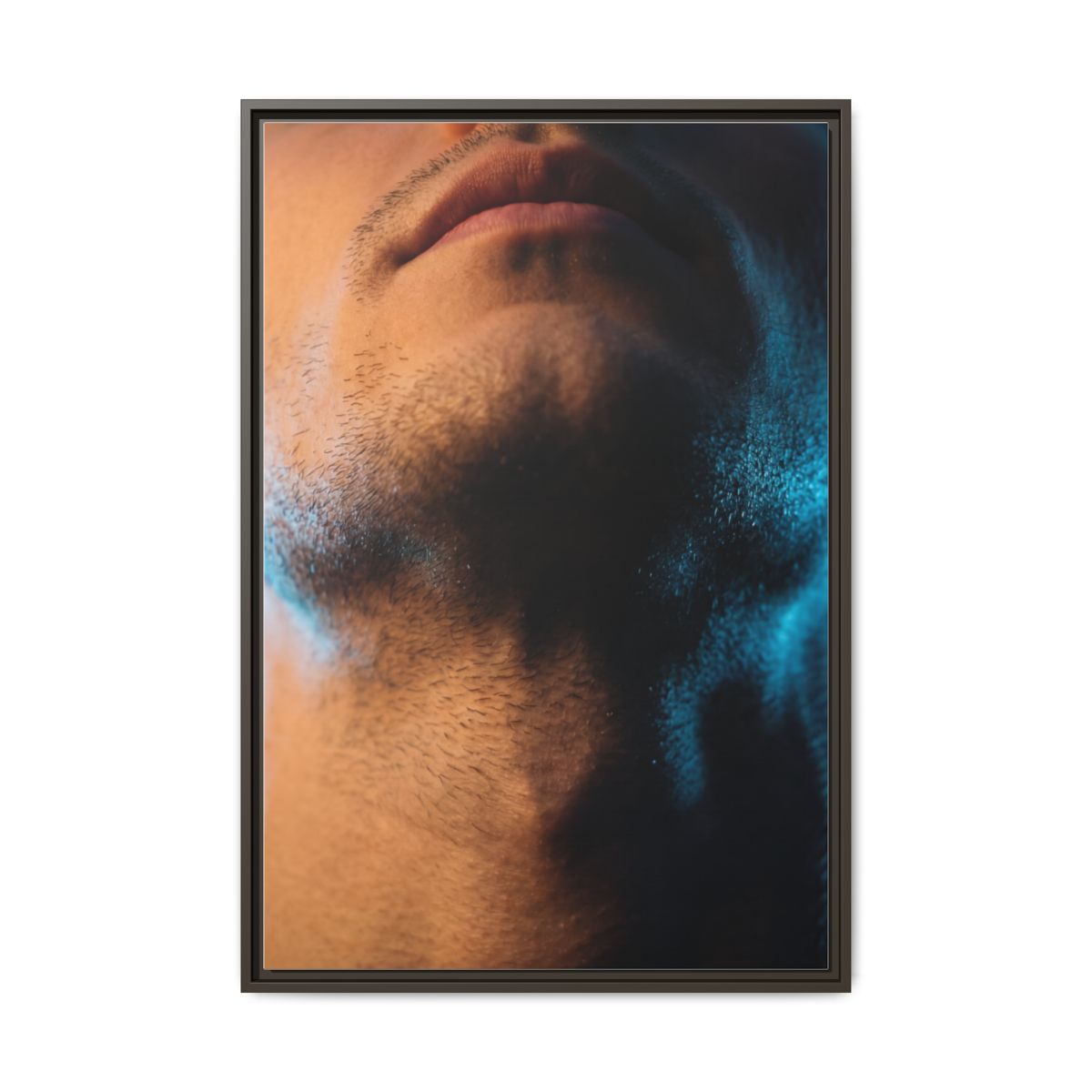 Framed Matte Canvas - Neon Noir