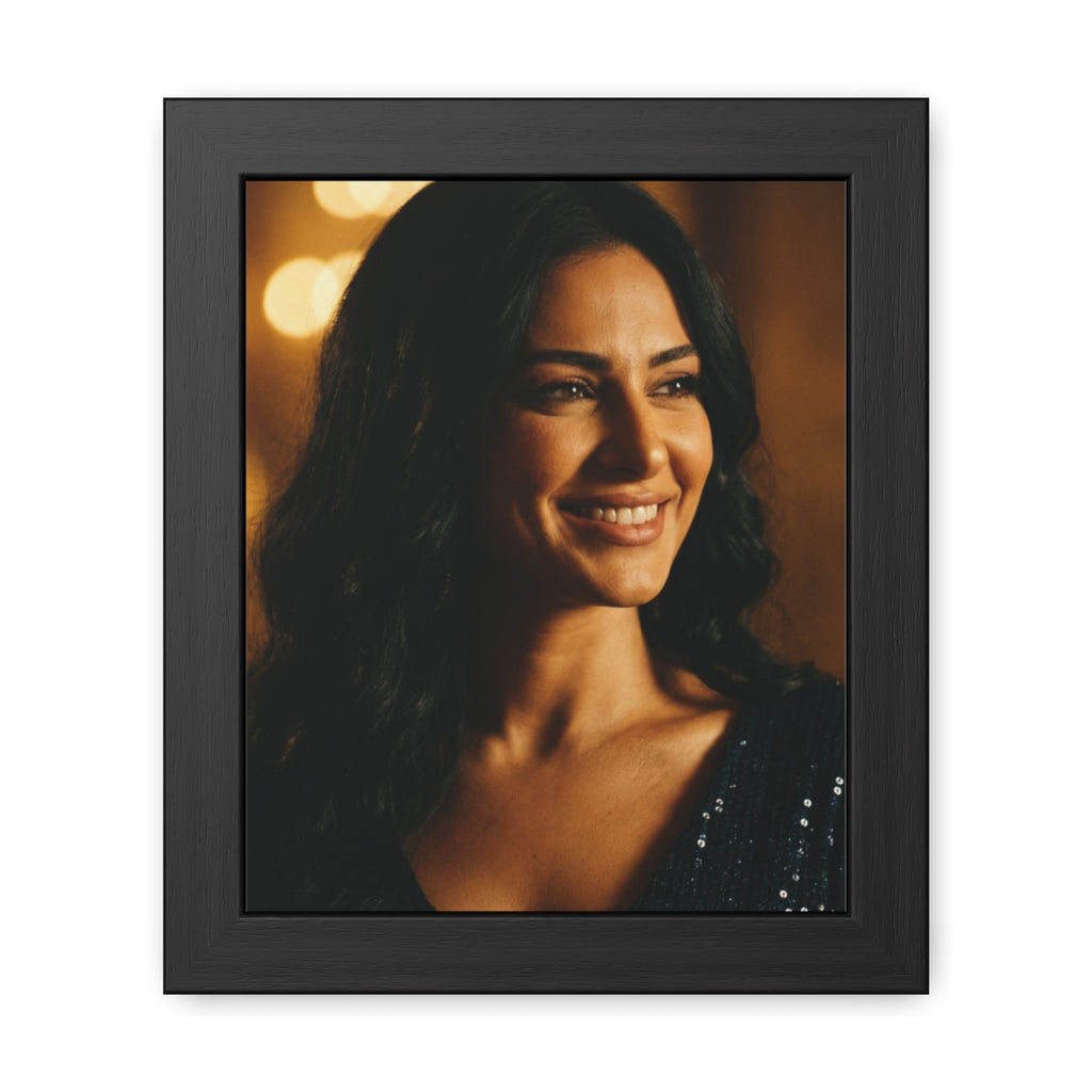 Framed Poster - Cinematic Portrait — Portrait