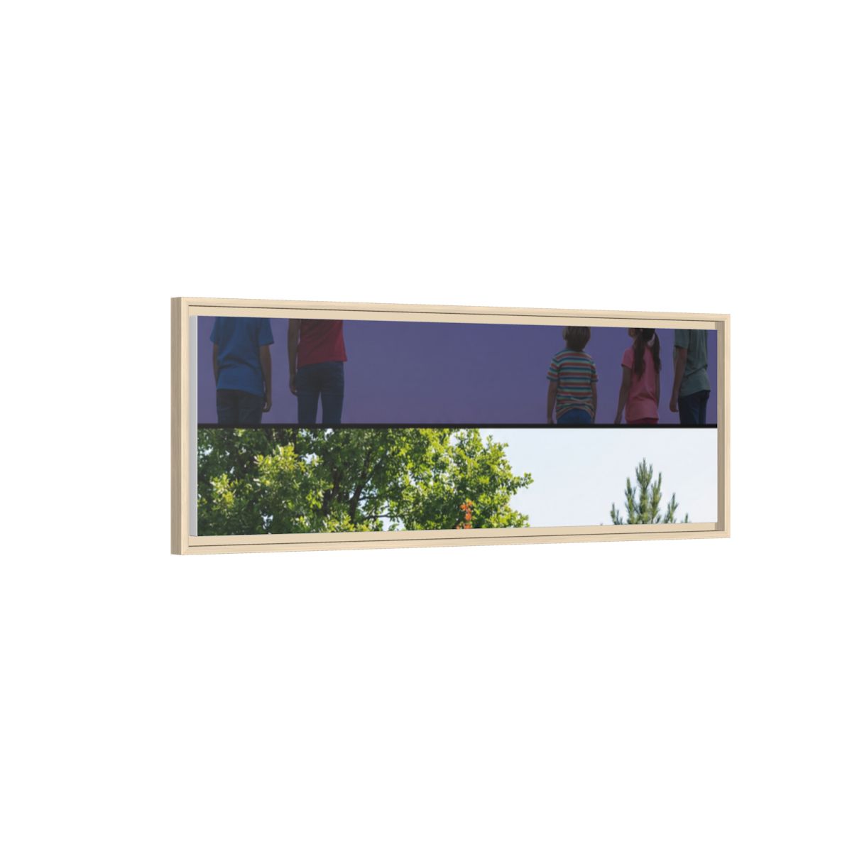 Framed Matte Canvas - Wilderness Gallery — Natural / 1.25"