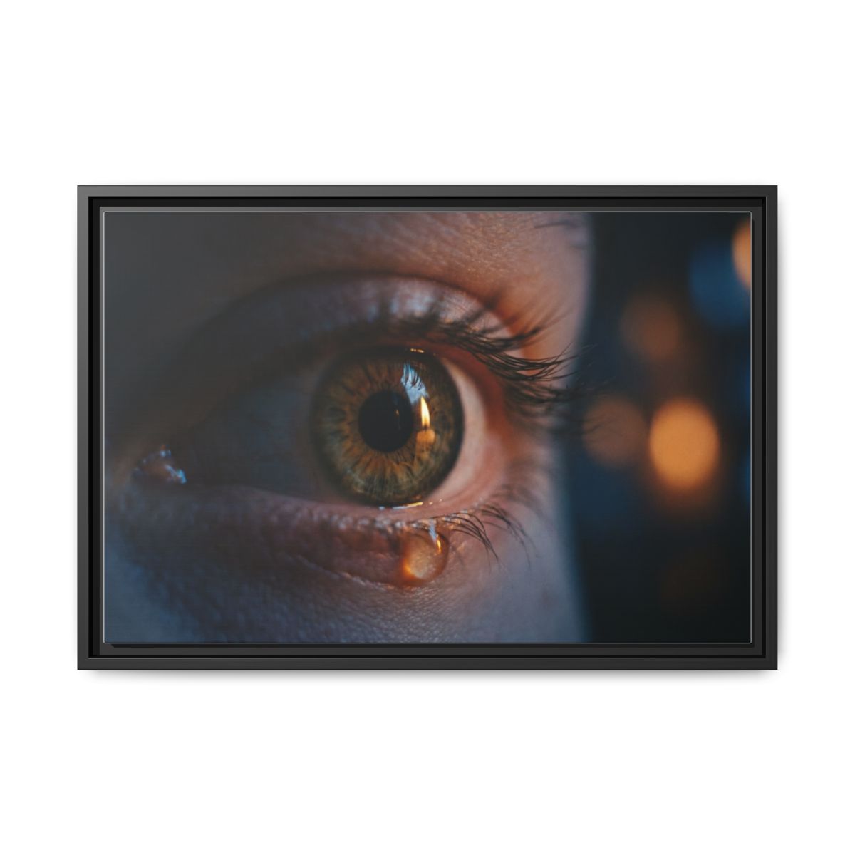 Framed Matte Canvas - Mystic Eye