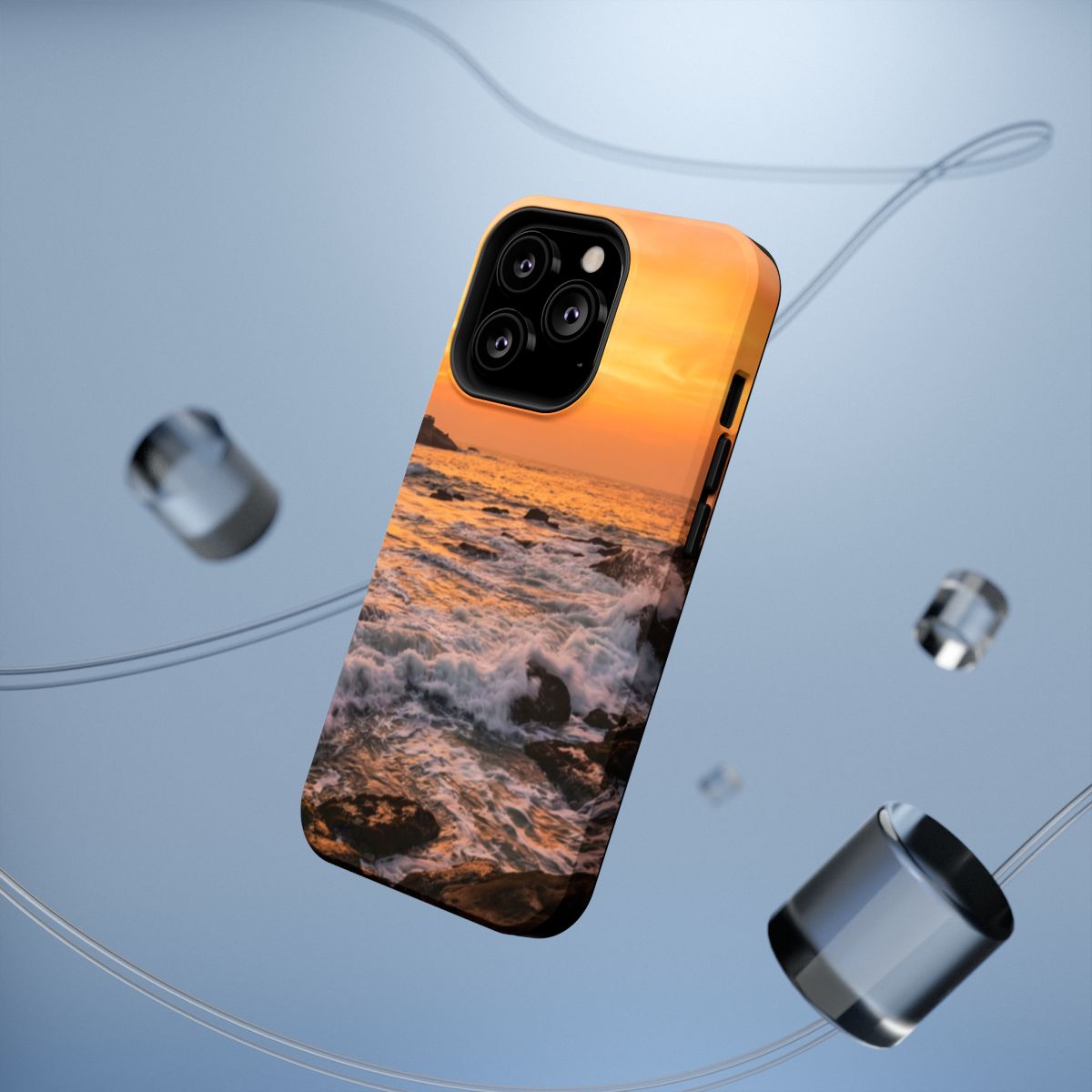 Impact-Resistant Cases - Phone Case - Sunrise Coastal Art— sizes part 1/2