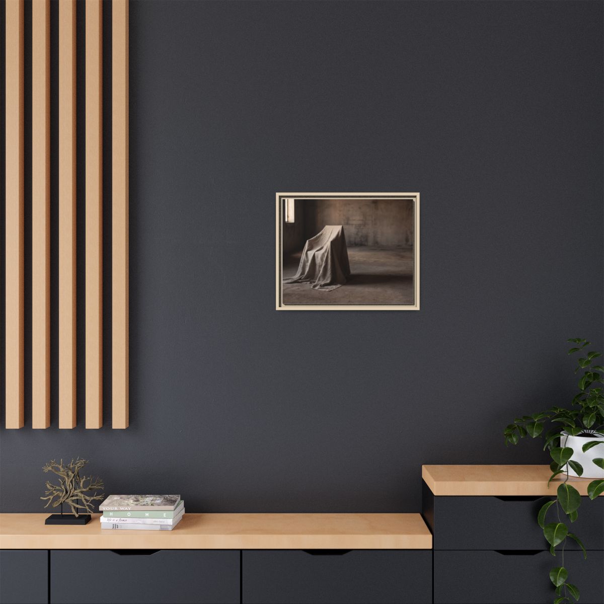 Framed Matte Canvas - Echoes of Calm