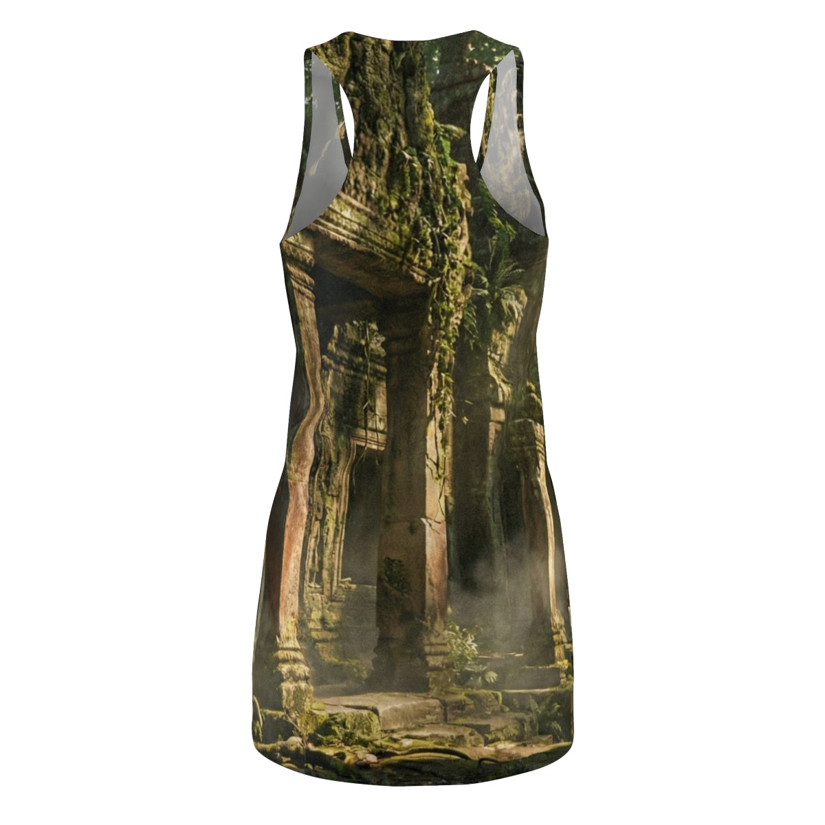Women's Cut & Sew Racerback Dress - Jungle Sanctuary |...