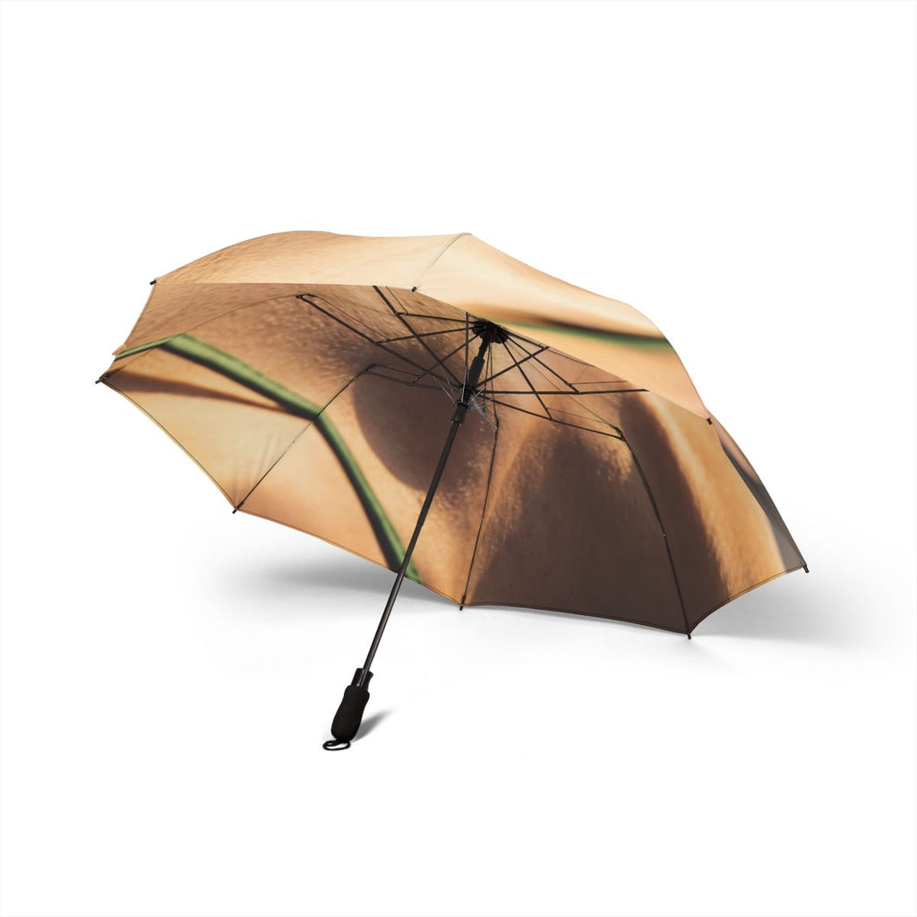 Golden Hour Umbrella - Emerald Sunset Shield | Echovira...