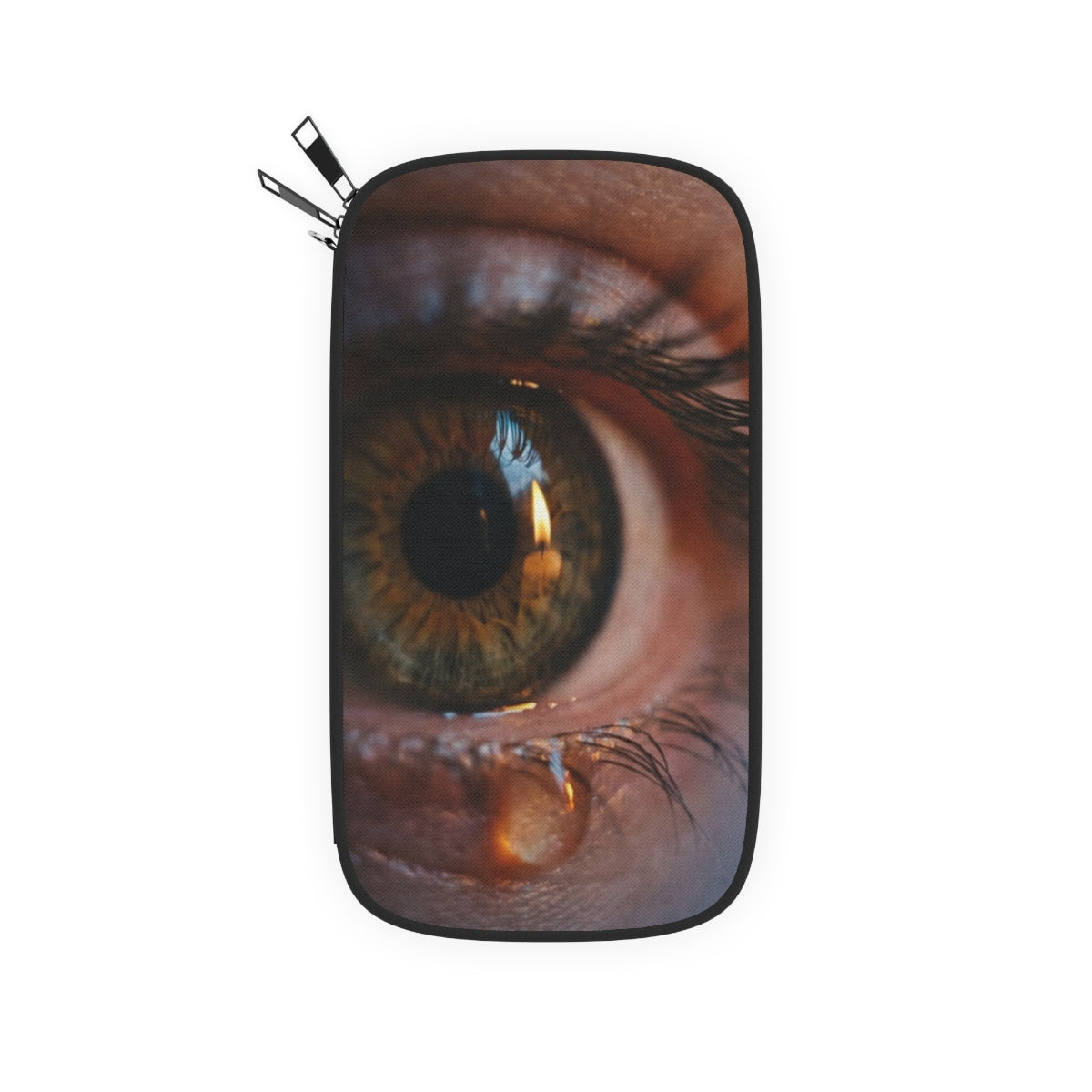 Passport Wallet - Luminous Tear Art
