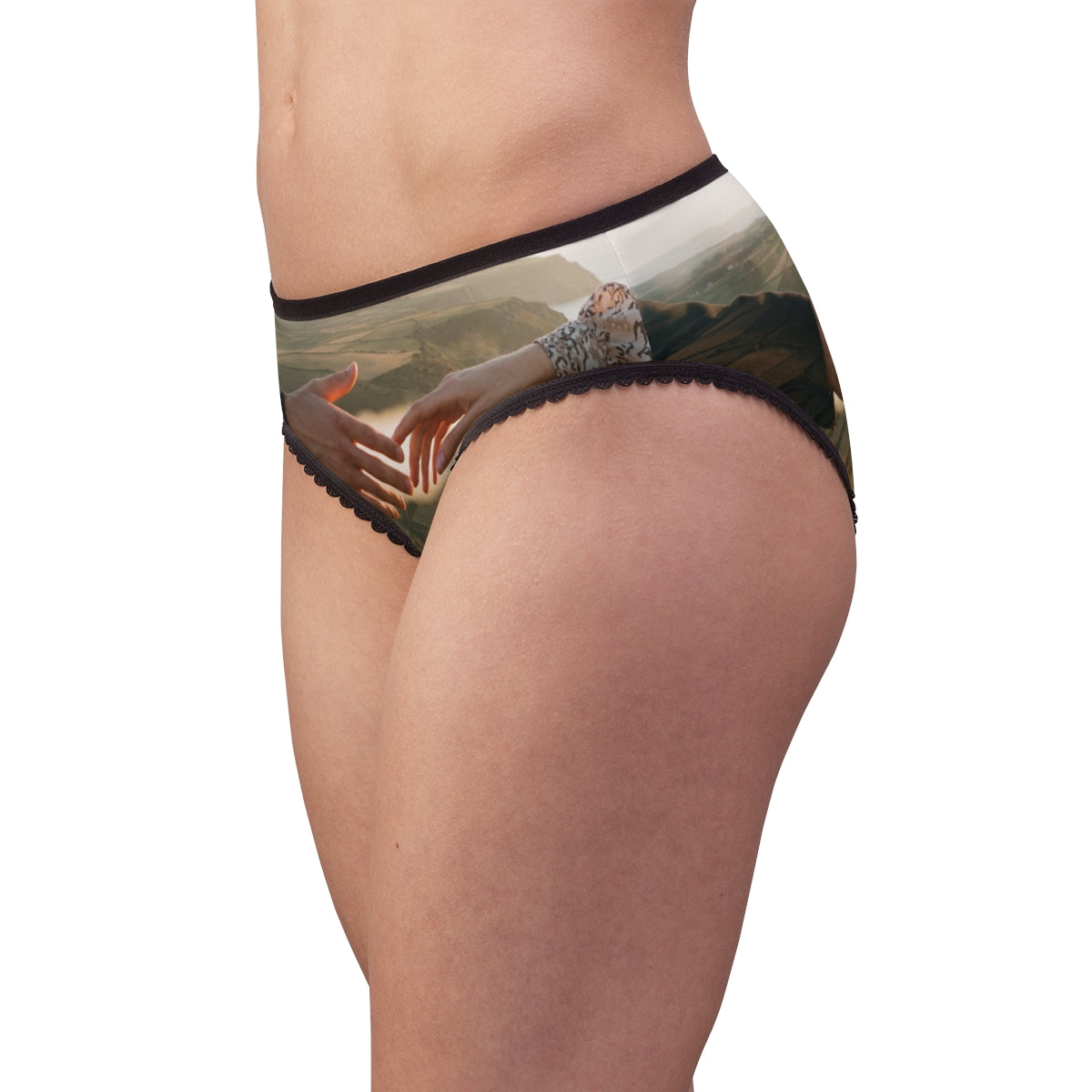 Women's Briefs - The Infinite Touch | Ethereal Coastal Art |...
