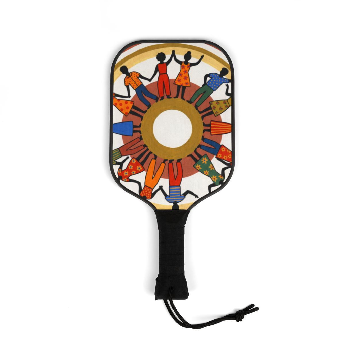 Pickleball Kit - Unity Mandala Folk Art | Echovira Gallery