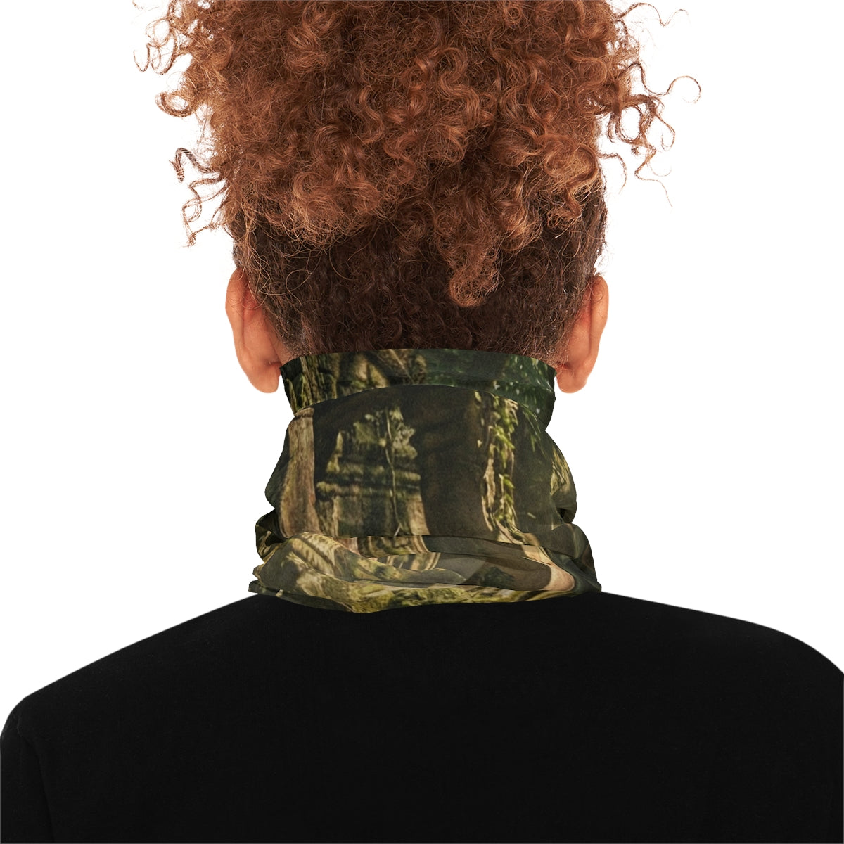 Lightweight Neck Gaiter - Temple Canopy | Echovira Gallery