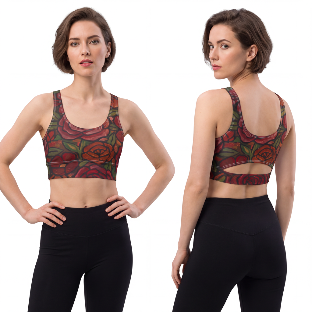 Sports Bra - Nocturne Hearth | Echovira Gallery