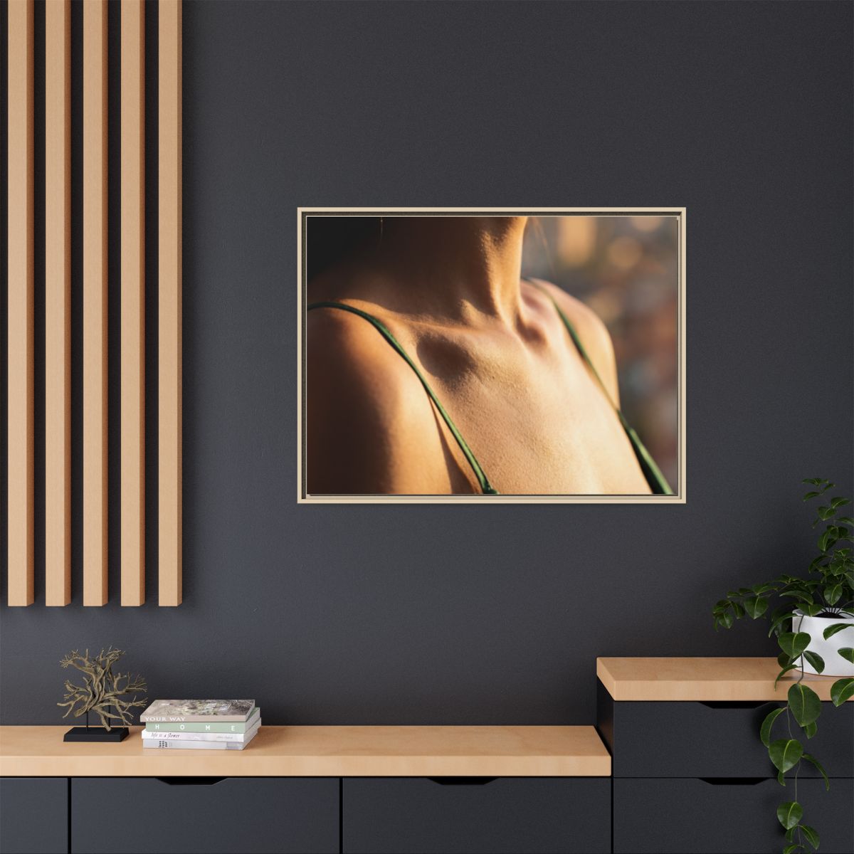 Matte Canvas Framed - Golden Hour Portrait