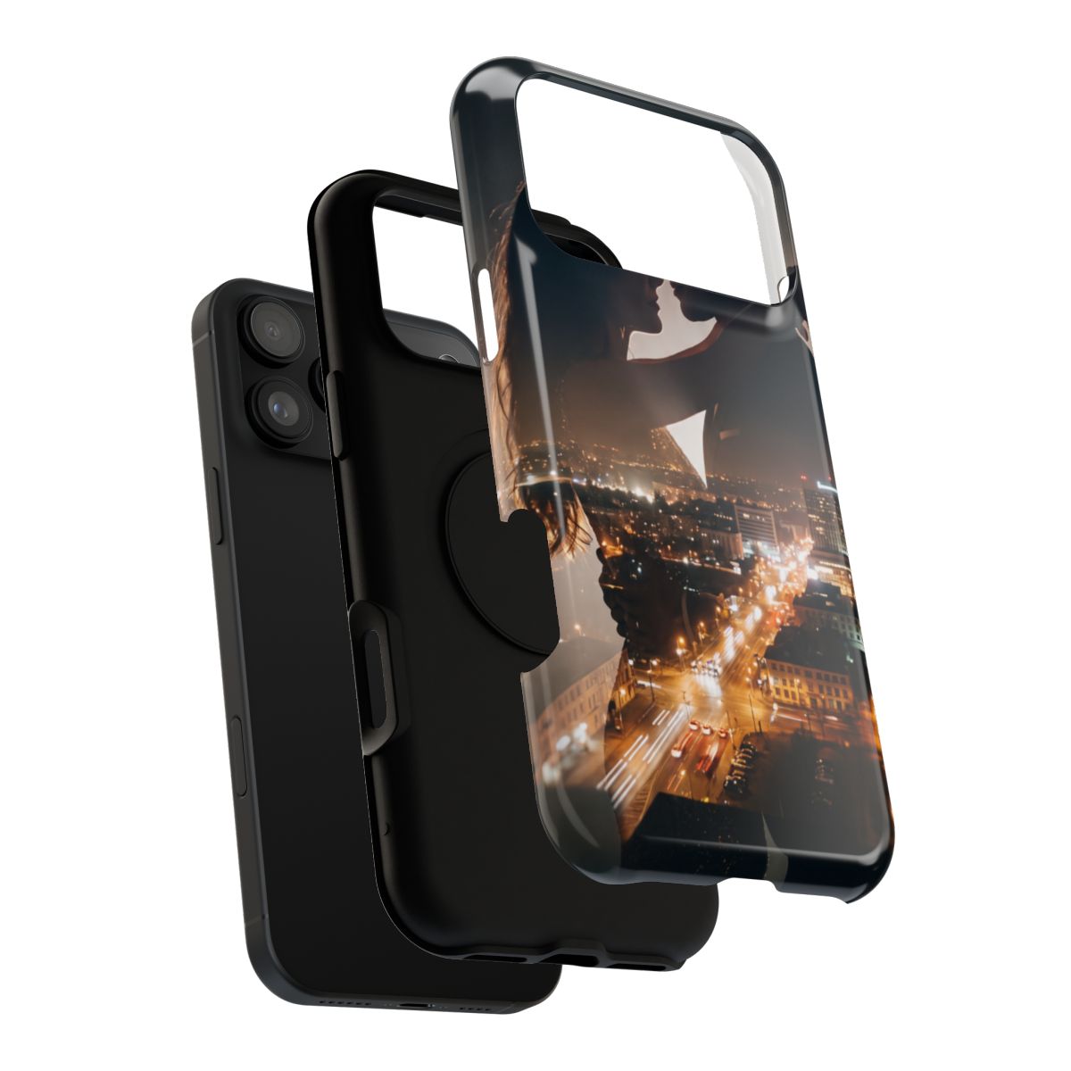 Impact-Resistant Case - Midnight City Romance