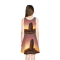 Mädchen-Sommerkleid Wüstenmonolith