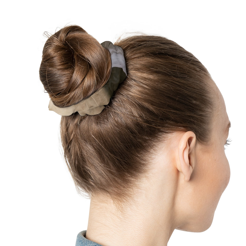 Scrunchie - Shadows of the Citadel moody architectural print...