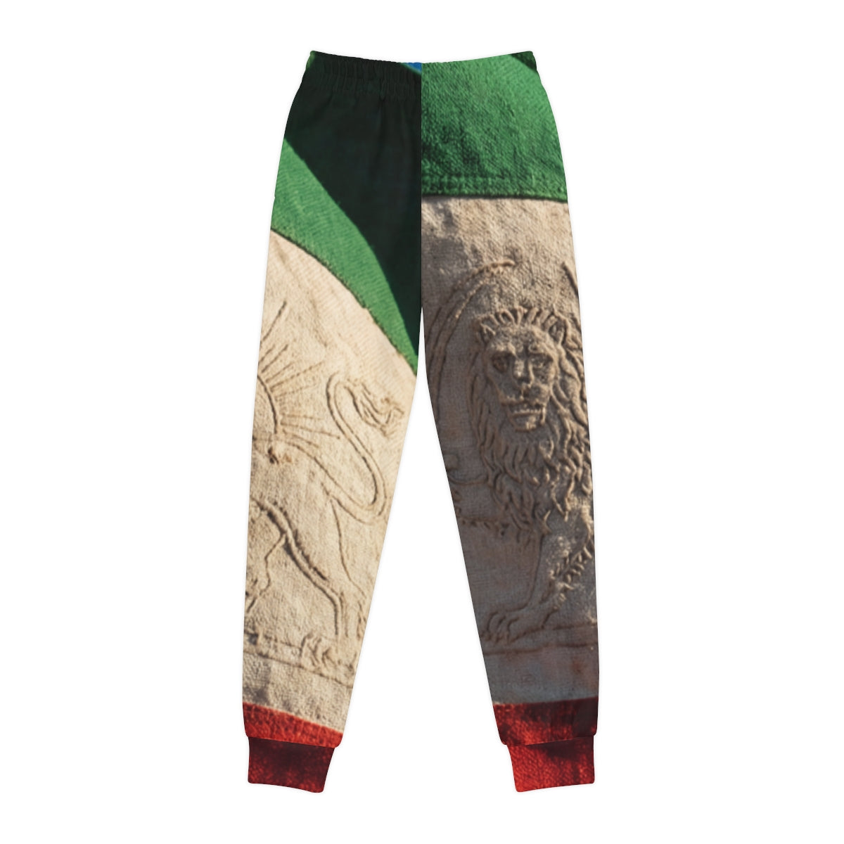 Youth Joggers - Vintage Persian Lion and Sun Heritage Art |...