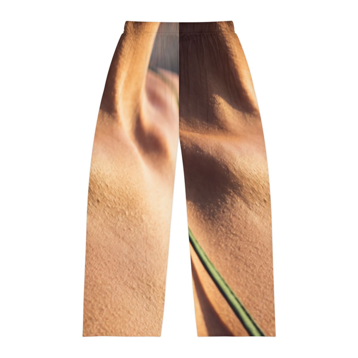 Men's Pajama Pants - Golden Hour - Cozy Emerald Sunset |...