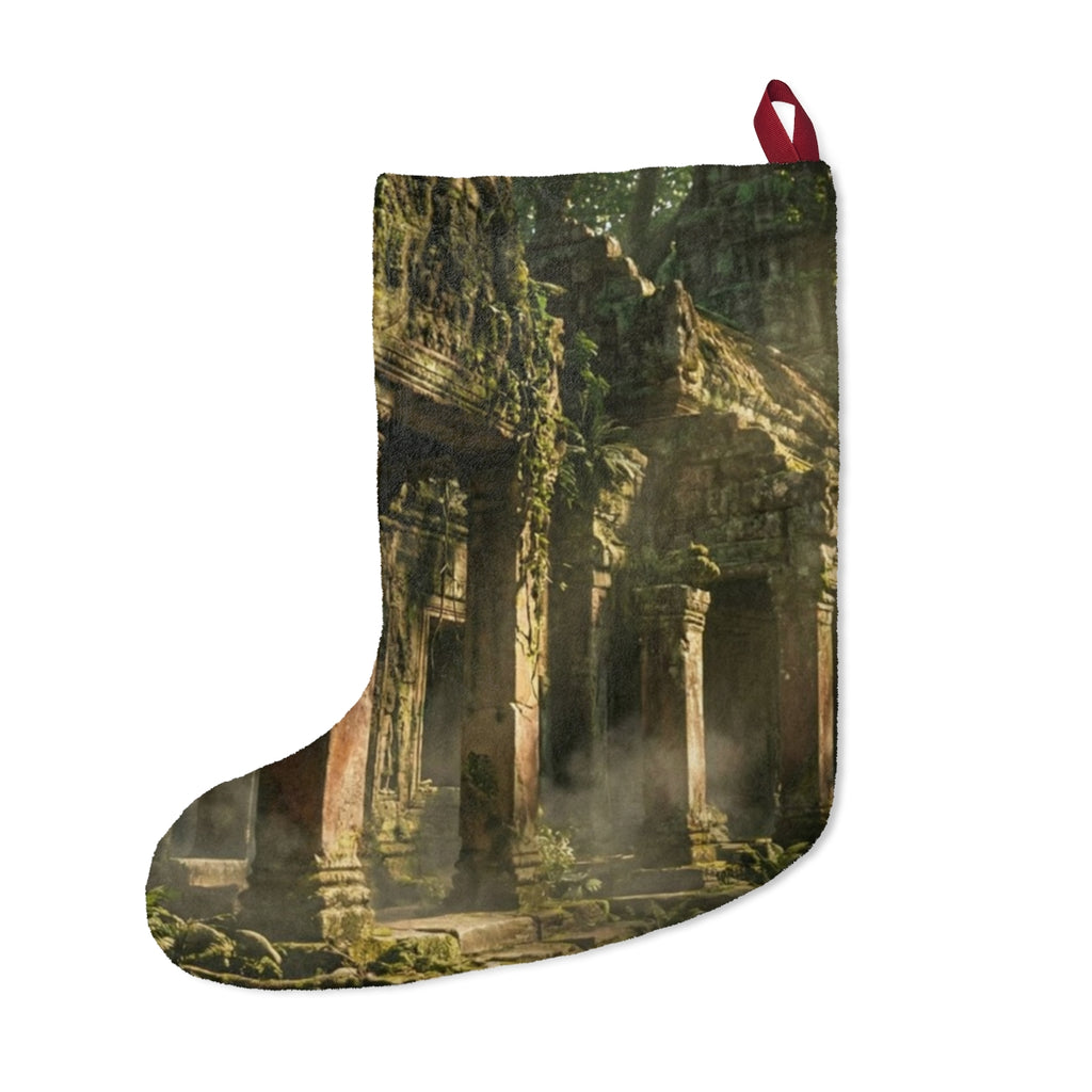 Christmas Stocking - Moss Temple Wonder | Echovira Gallery